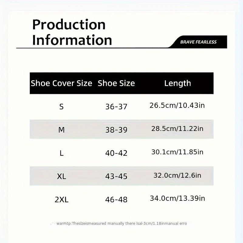 Reflective Waterproof Shoe Covers for Men and Women Non-Slip Rain Boot Protectors