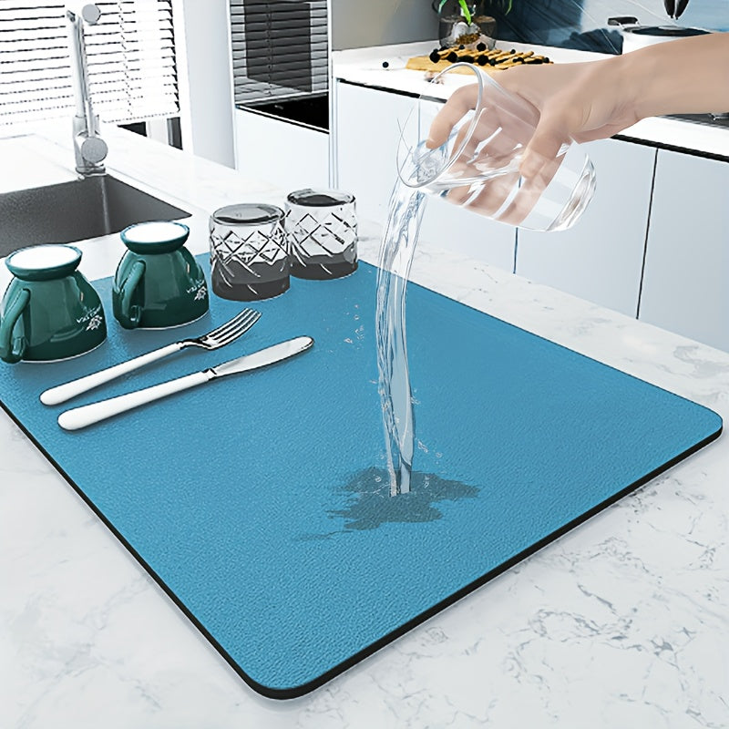 Кухонная салфетка для сушки посуды, нескользящая, термостойкая, впитывающая, для столешницы