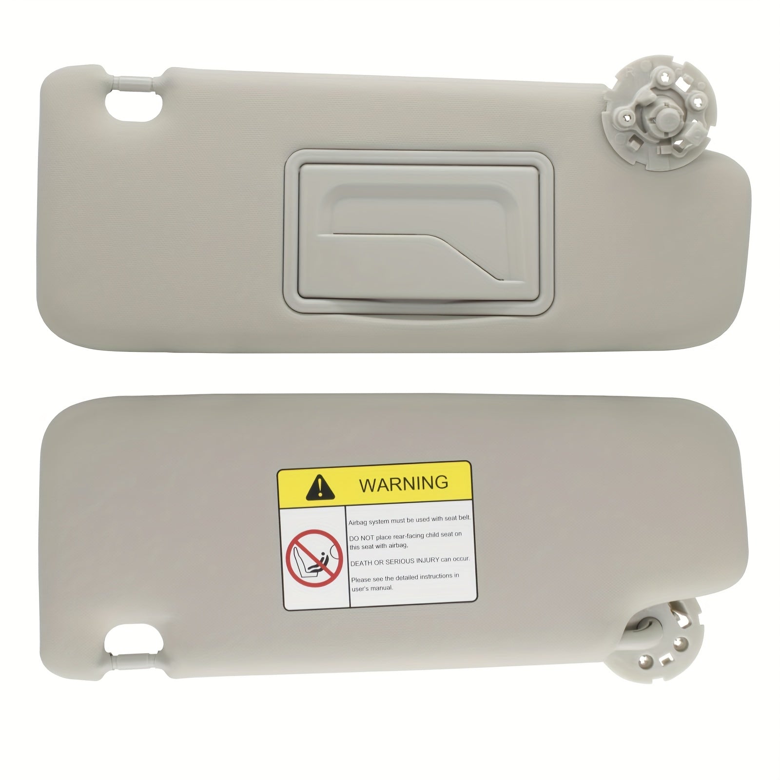 Driver And Passenger Sun Visor Replacement Durable Black for Cruze