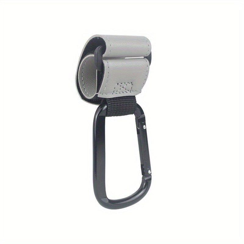 Faux Leather Buckle for Mountain Climbing Electric Bicycles Baby Strollers with Portable Hook