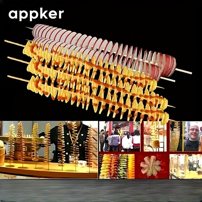 Nayzali Piyoz Kesgich, Kvadrat Pichoklar bilan, Qo'l Qopqog'i Bilan Ishlatish, Oson O'rnatish, Mustahkam va Ruxsatsiz, Elektr Ta'minoti Talab Qilmaydi, Mukammal Oshxona Asbobi