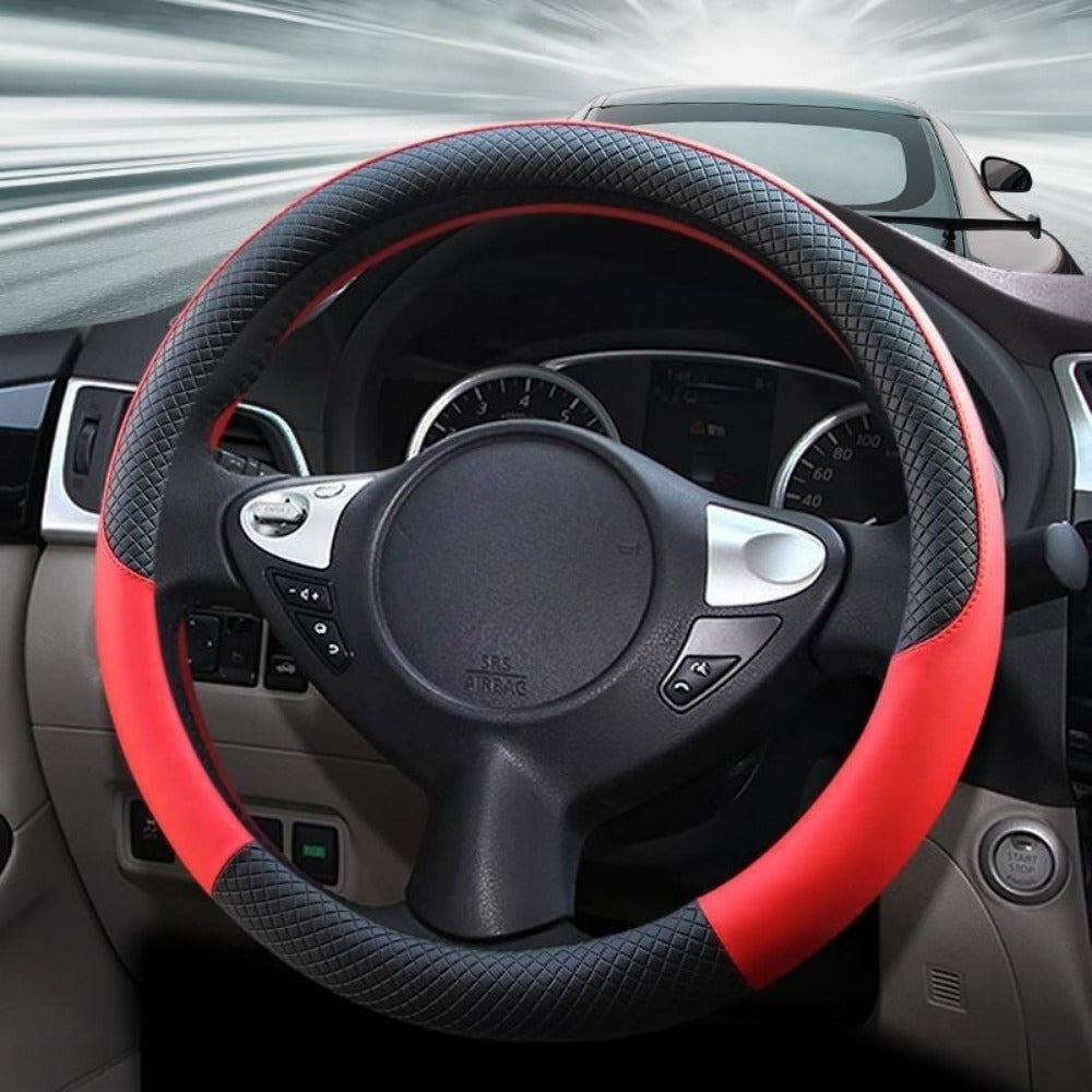 Kattalarlar uchun avtomobil boshqaruv g'ildiragi qopqog'i, sirpanishga qarshi, nafas oladigan, ichki bezak