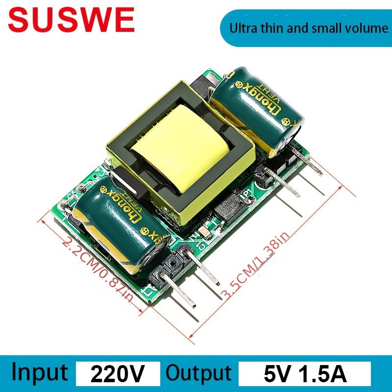 5V 1.5A DC-DC Power Supply Module Ultra Thin Small Size AC to DC Converter Switching Regulator Electronic Projects