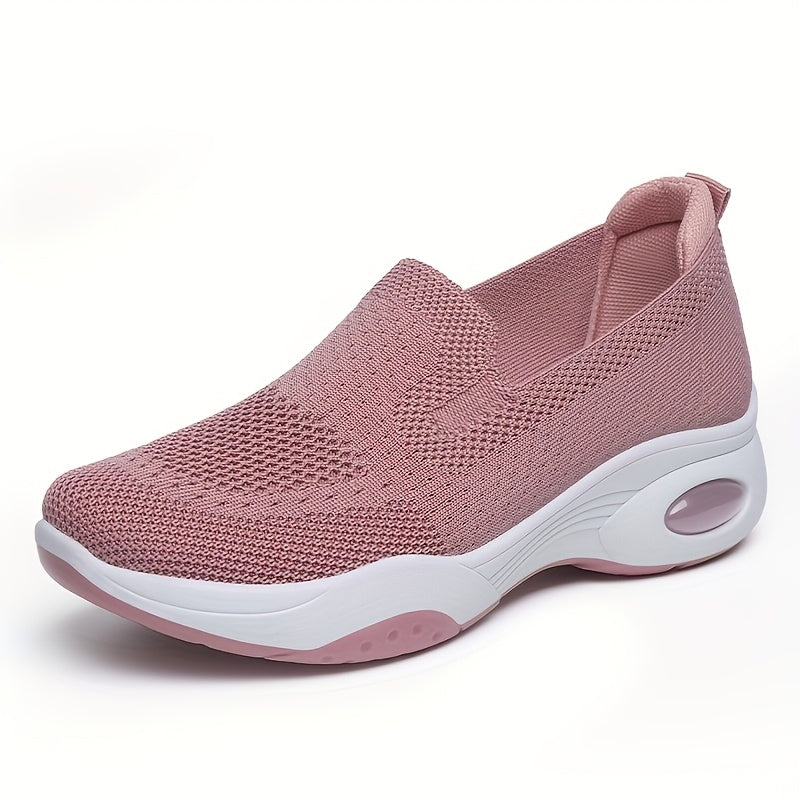Women's Mesh Sneakers with Air Cushion Support for Casual and Outdoor Use