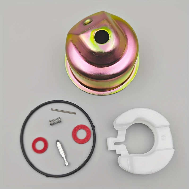 Kichik dvigatellar uchun karbüratör idishining qopqog'i uchun yostiqchalari to'plami, moy suzuvchi yostiqchasi, ta'mirlash, qora