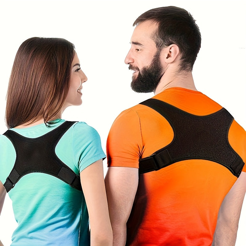 Men's Posture Corrector Polyester Blend Casual Back Support Hunchback Prevention