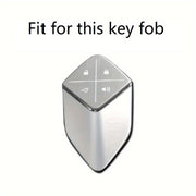 Universal TPU Car Remote Key Fob Cover with Keychain, Shockproof Protection