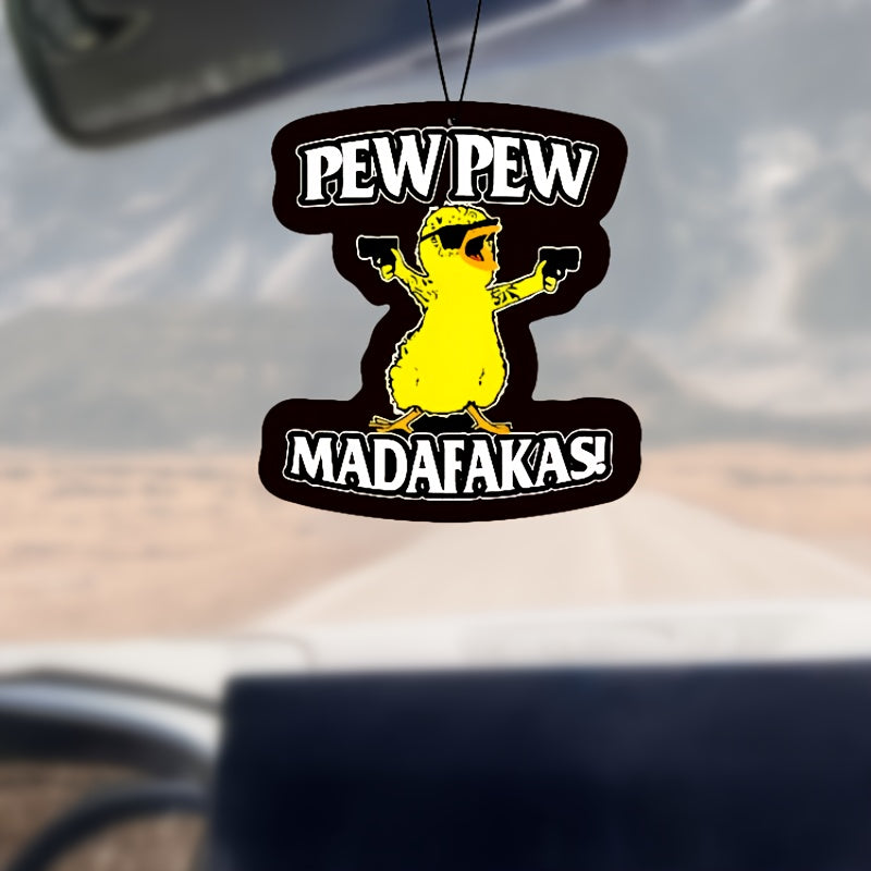 Uniseks qog'ozli havo tozalash uchun avtomobil hidi va qushcha dekor