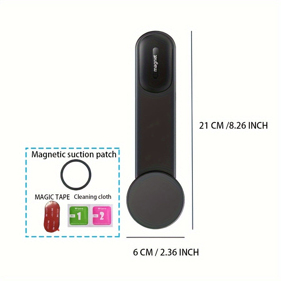 Universal Aluminum Alloy Car Phone Holder Dashboard Mount Rotatable Waterproof