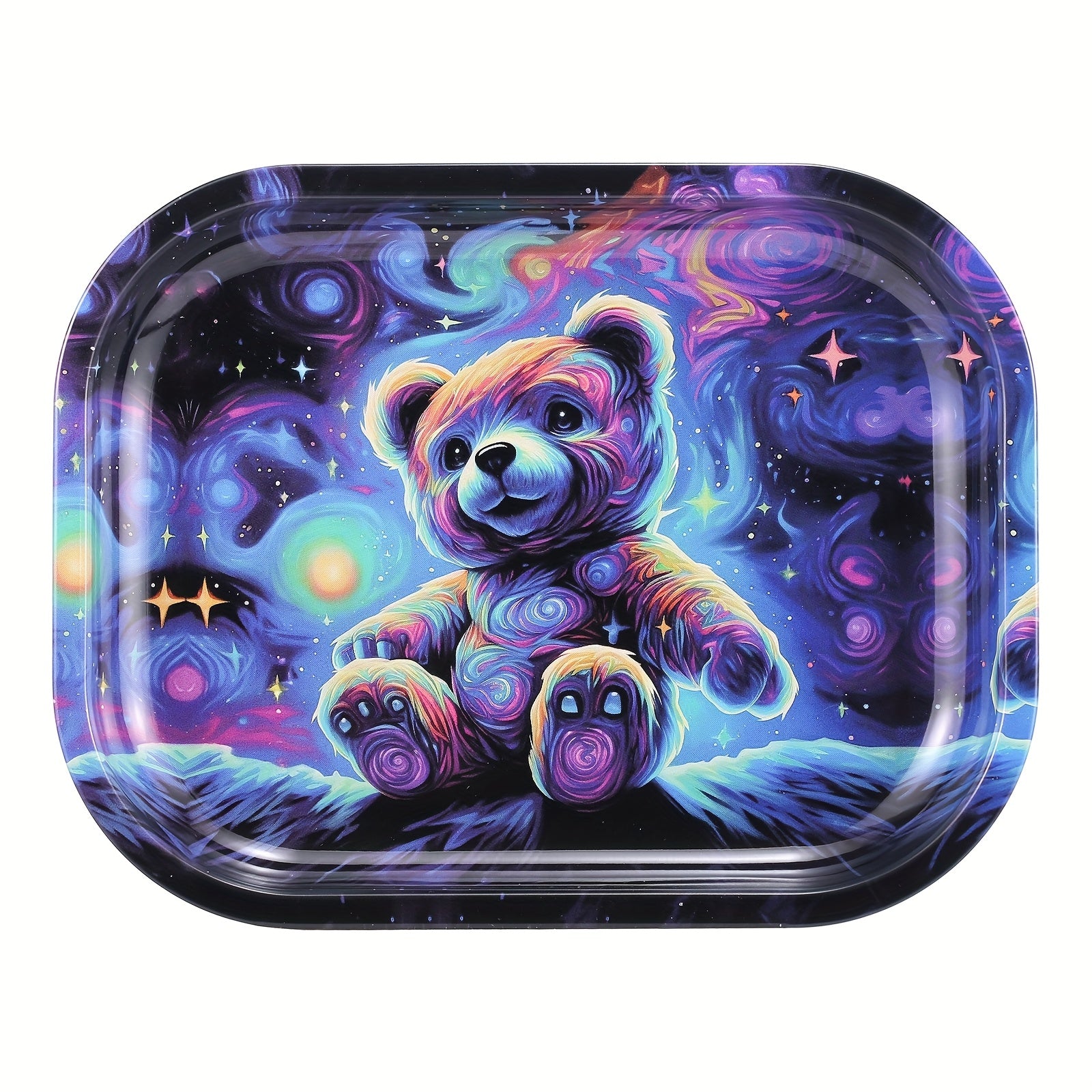 Rolling Tray Floral Critter 180x140mm Tobacco Smoke Accessories