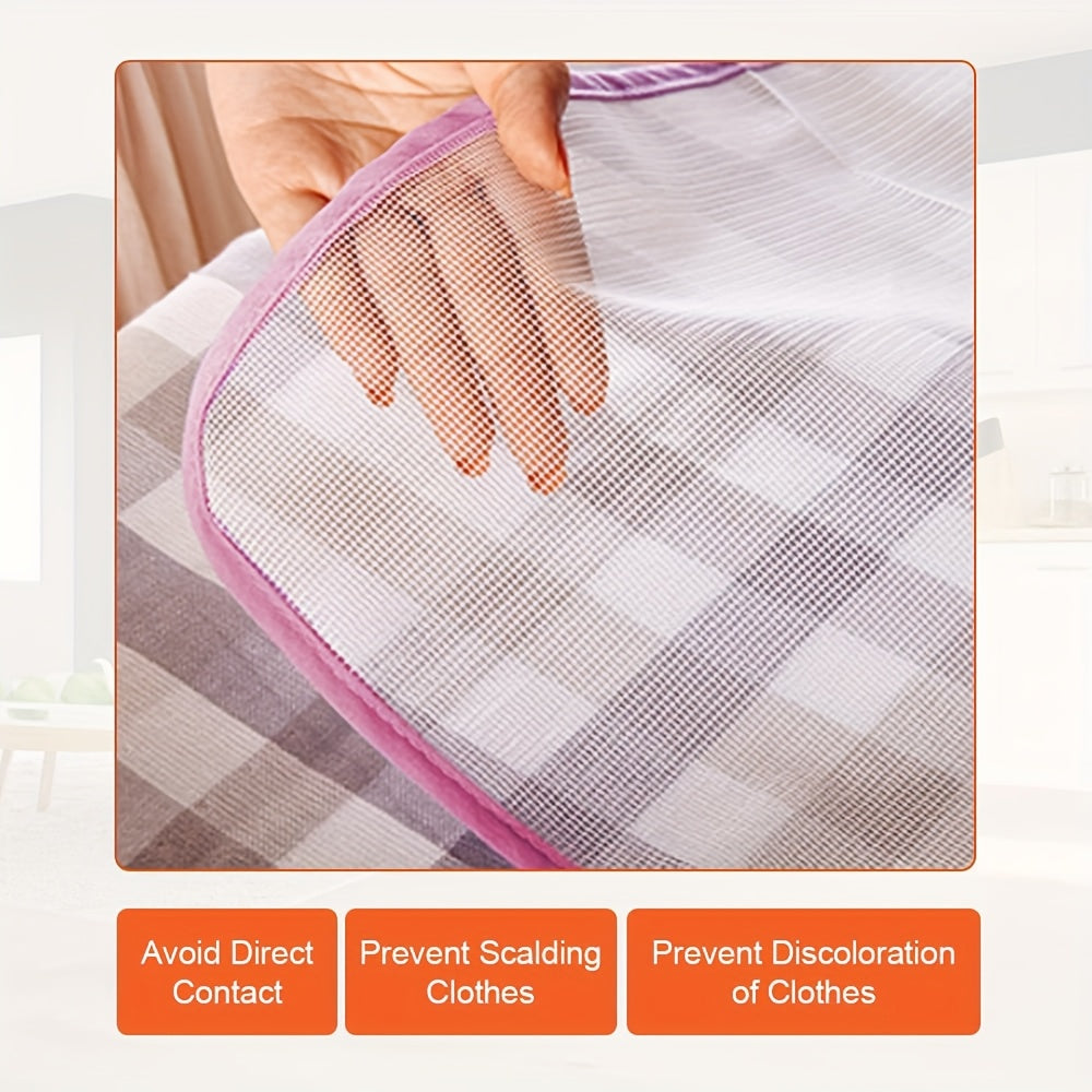 Набор из 10 сетчатых утюжильных подушек - термостойкие и изолированные тканевые защитники для безопасного глажения при высоких температурах