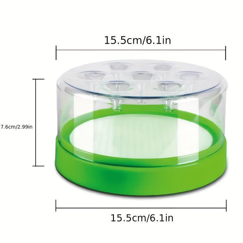 Reusable Non-Toxic Fly Trap with 7-Hole Design for Indoor Outdoor Pest Control