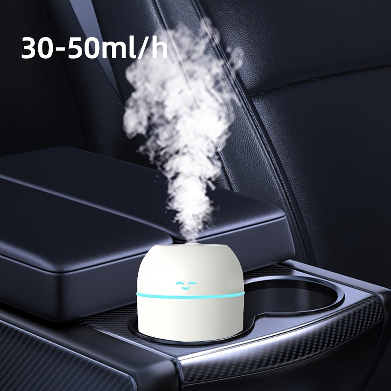 Portable USB Essential Oil Diffuser Humidifier with Night Light 220ml