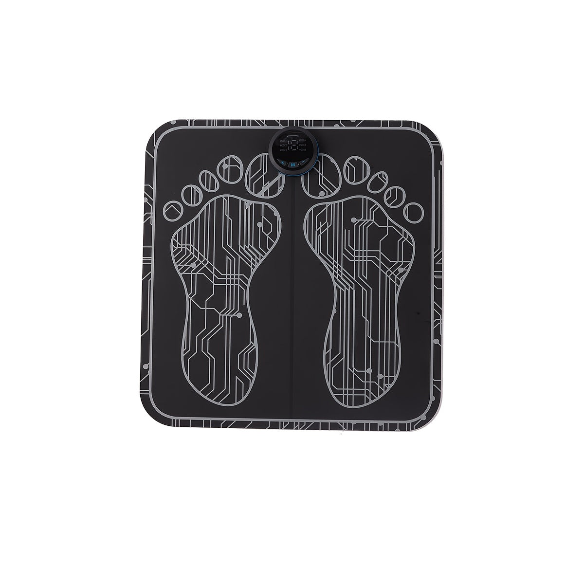 Rechargeable EMS Massage Mat with 6 Modes and Adjustable Intensity for Home Use