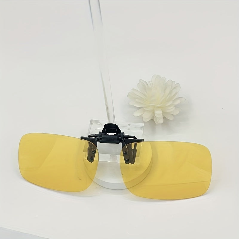 Unisex Clip-On Polarized Night Vision Lenses for Outdoor Sports and Travel