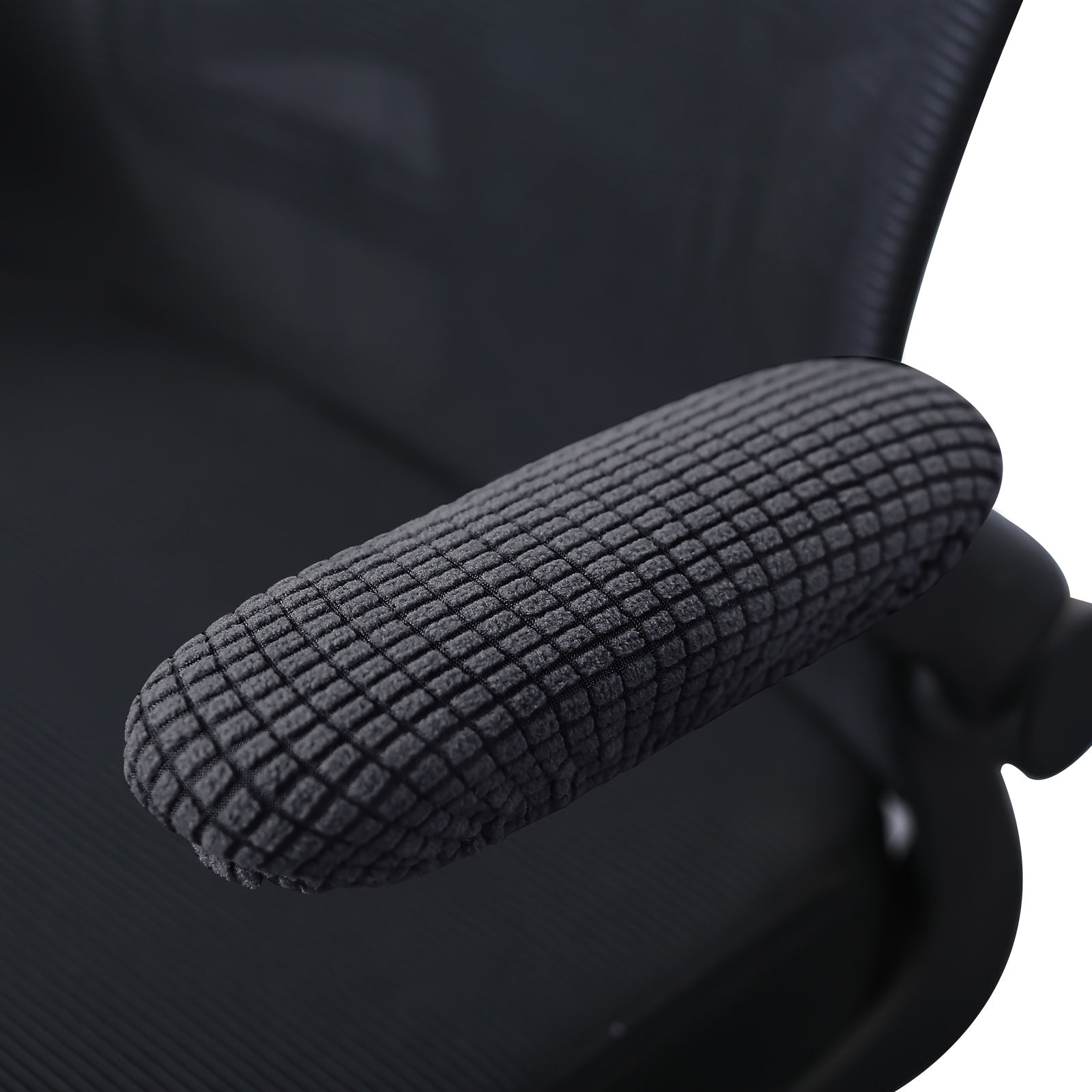 2-Pack Stretchable Polar Fleece Armchair Slipcovers Elastic Band Machine Washable