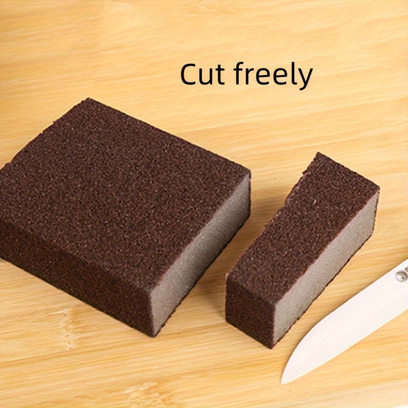 Emery Magic Sponge - Kuchli zang va dog' tozalovchi, oshxona buyumlari uchun mustahkam tozalash pad, idish-tovoq uchun xavfsiz