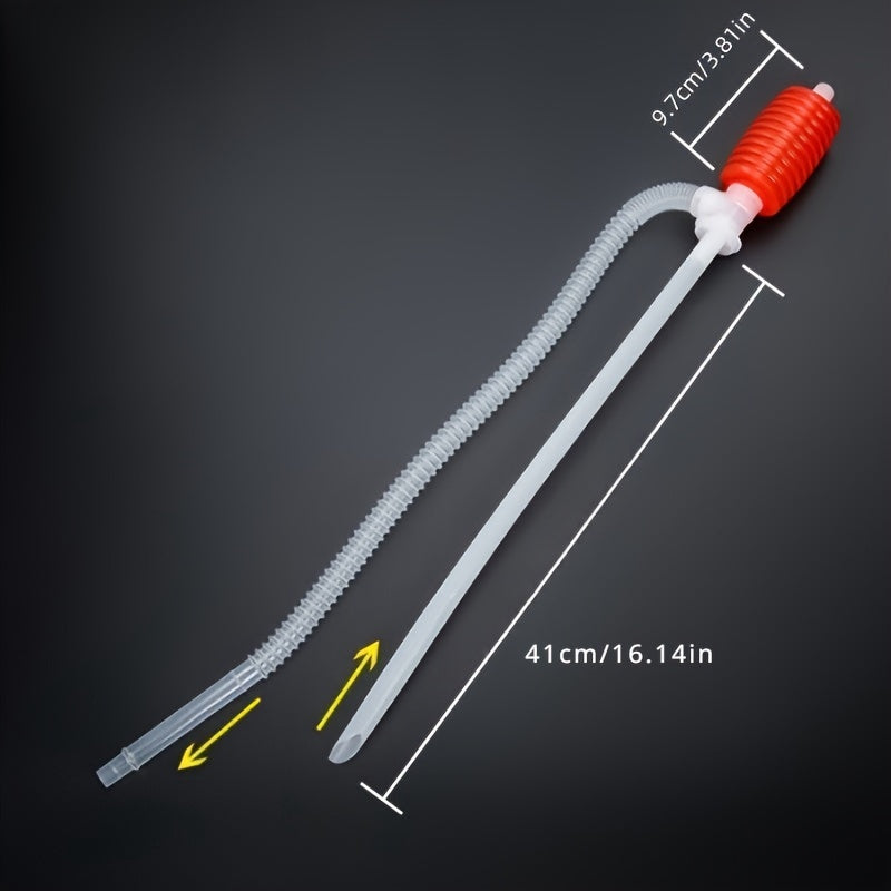 Portable Manual Car Oil Pump Hand-Operated Fluid Extractor for Vehicle Maintenance