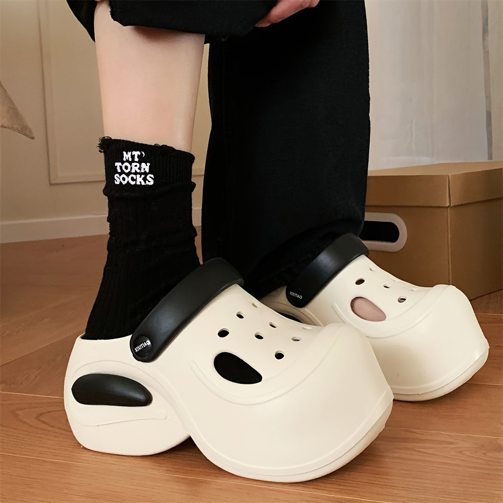 Women's EVA Platform Clogs Thick Sole Casual Slip-On Shoes