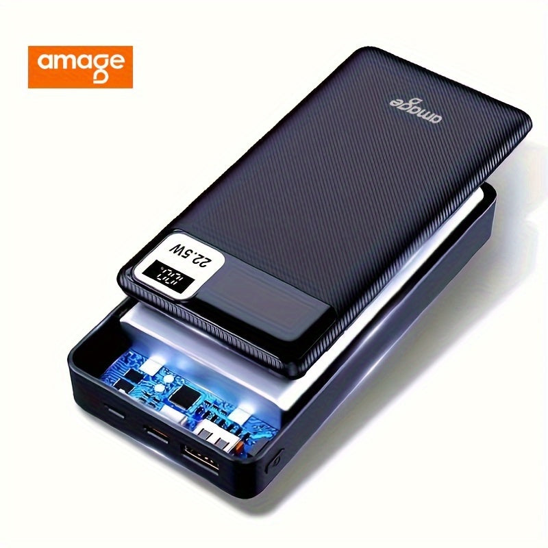 20000mAh Power Bank 22.5W Portable Battery Charger with USB Dual Use