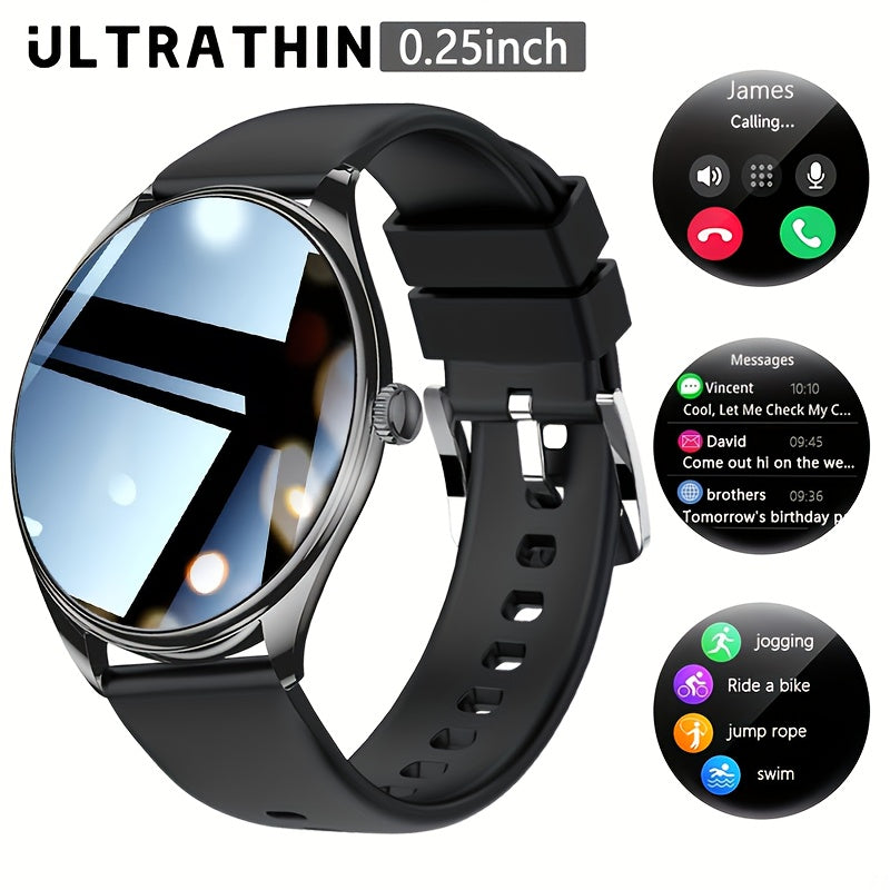 2024 Smartwatch 1.43-Inch AMOLED HD Screen Waterproof IP67 Lightweight Outdoor Sports Watch for Men and Women