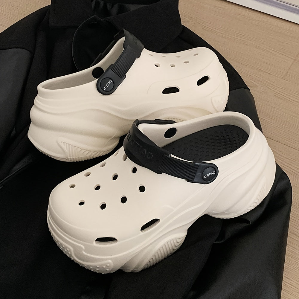 Women's EVA Platform Clogs Thick Sole Casual Slip-On Shoes