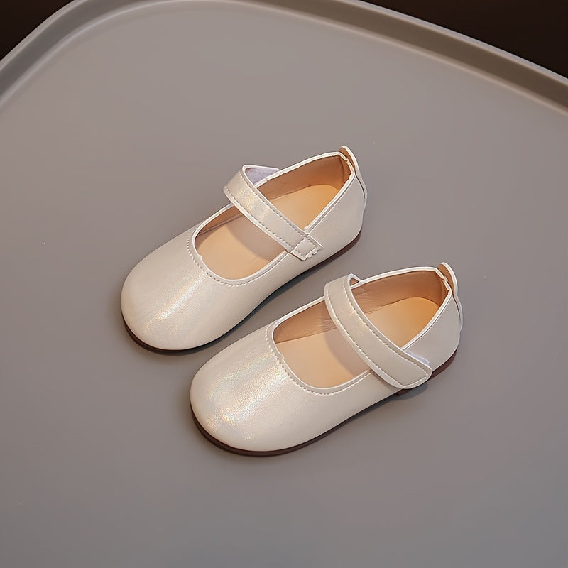 Girls Mary Jane Flats Breathable PU Low Top Casual All-Season