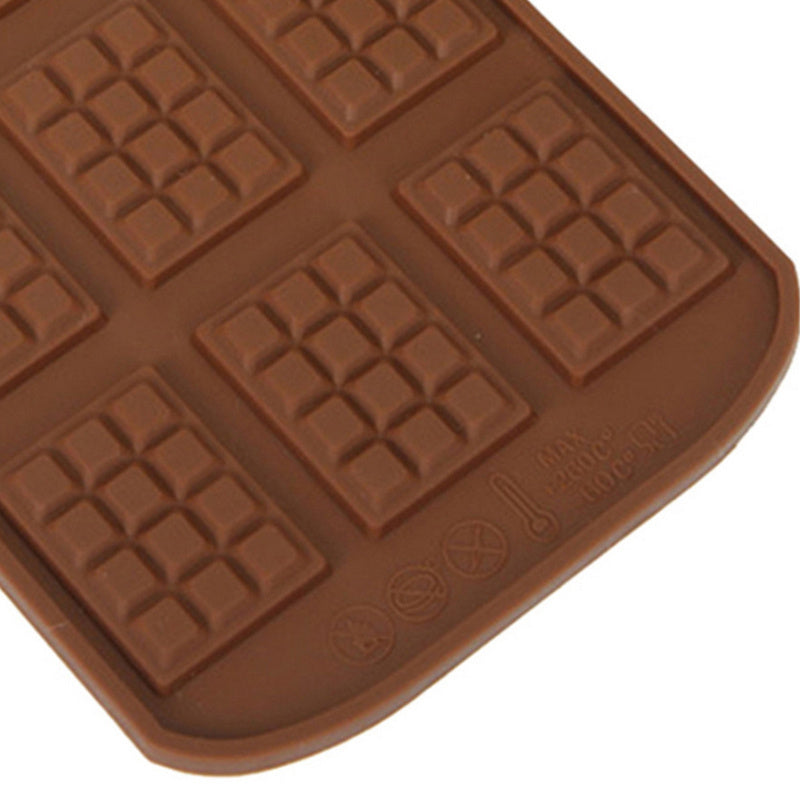 Silicone Chocolate Mould 12 Grids for Pastry Candy and Cookies Baking Tool