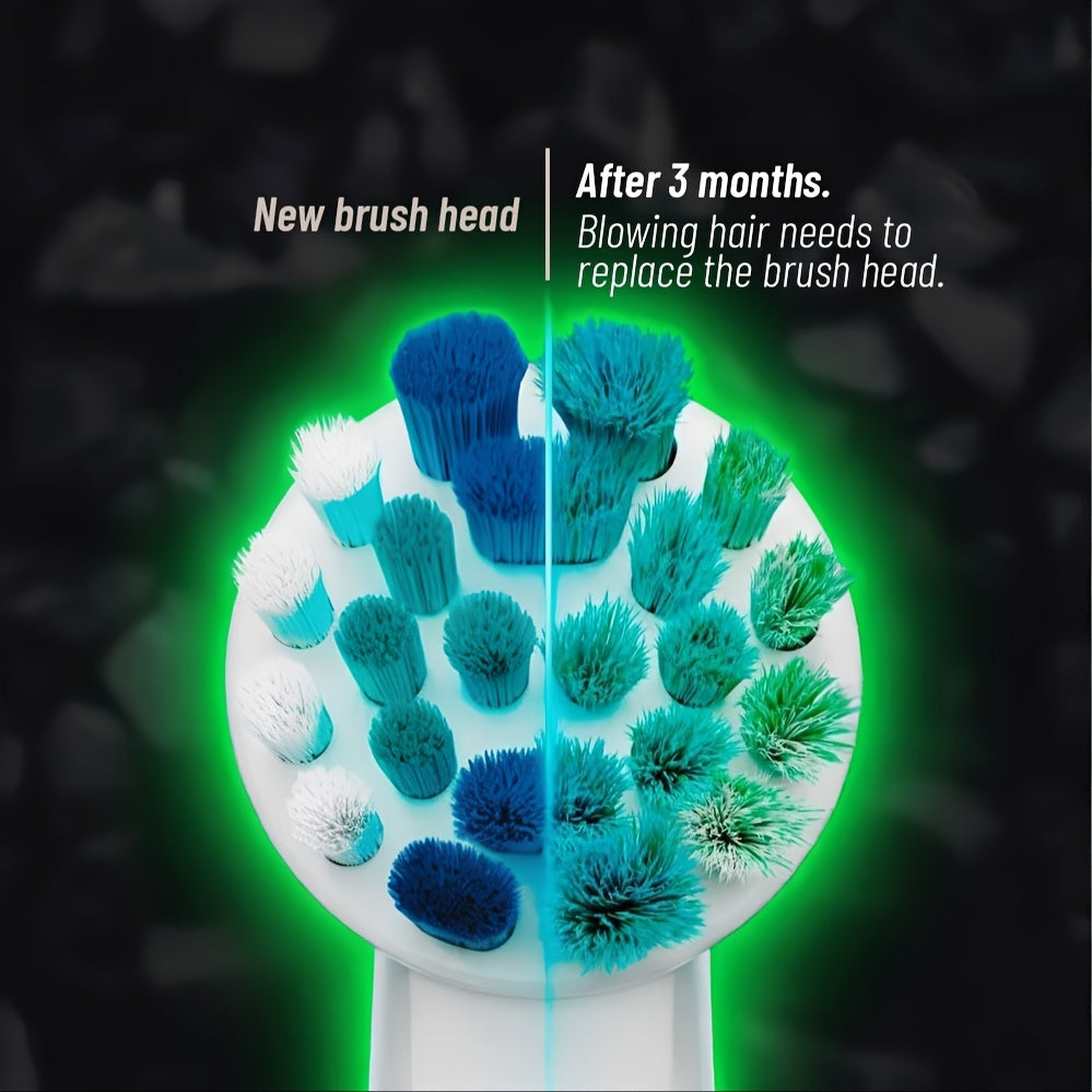 Electric Toothbrush Replacement Heads for Adults, White, Compatible with Sonic Electric Toothbrushes
