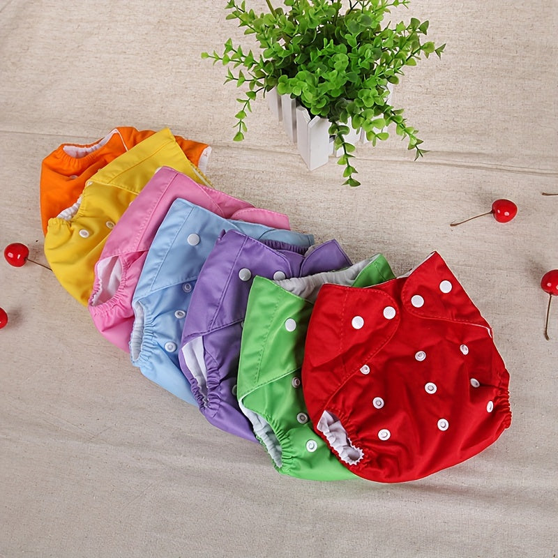 Reusable Diaper Pants for Toddlers Waterproof Washable Autumn Winter Multiple Colors