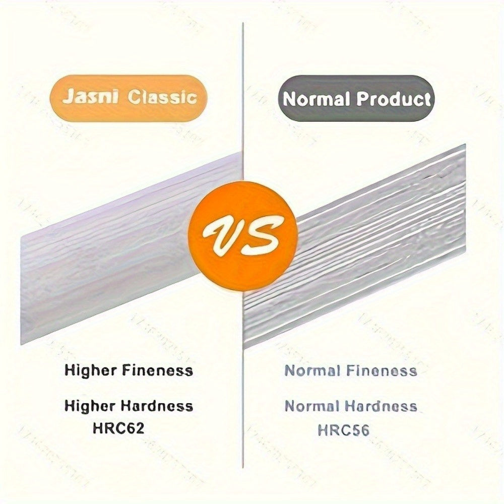 Diamond-Coated Stainless Steel Knife Sharpening Rod Ergonomic Black Handle Durable High Hardness