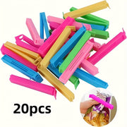 Reusable Plastic Food Bag Clips Set for Kitchen Storage Moisture and Dust Proof