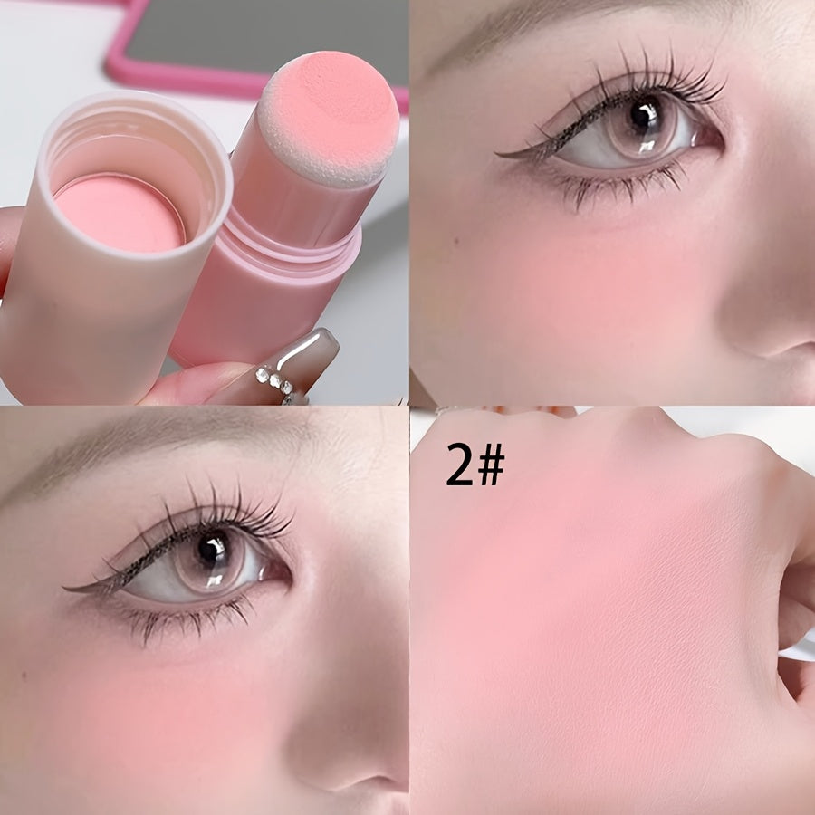 Women Waterproof Matte Blush Stick Long-Lasting Natural