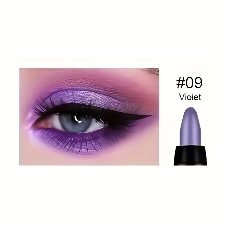 Women Sparkle Metallic Waterproof Eyeshadow Sticks Glitter Blendable Pencils