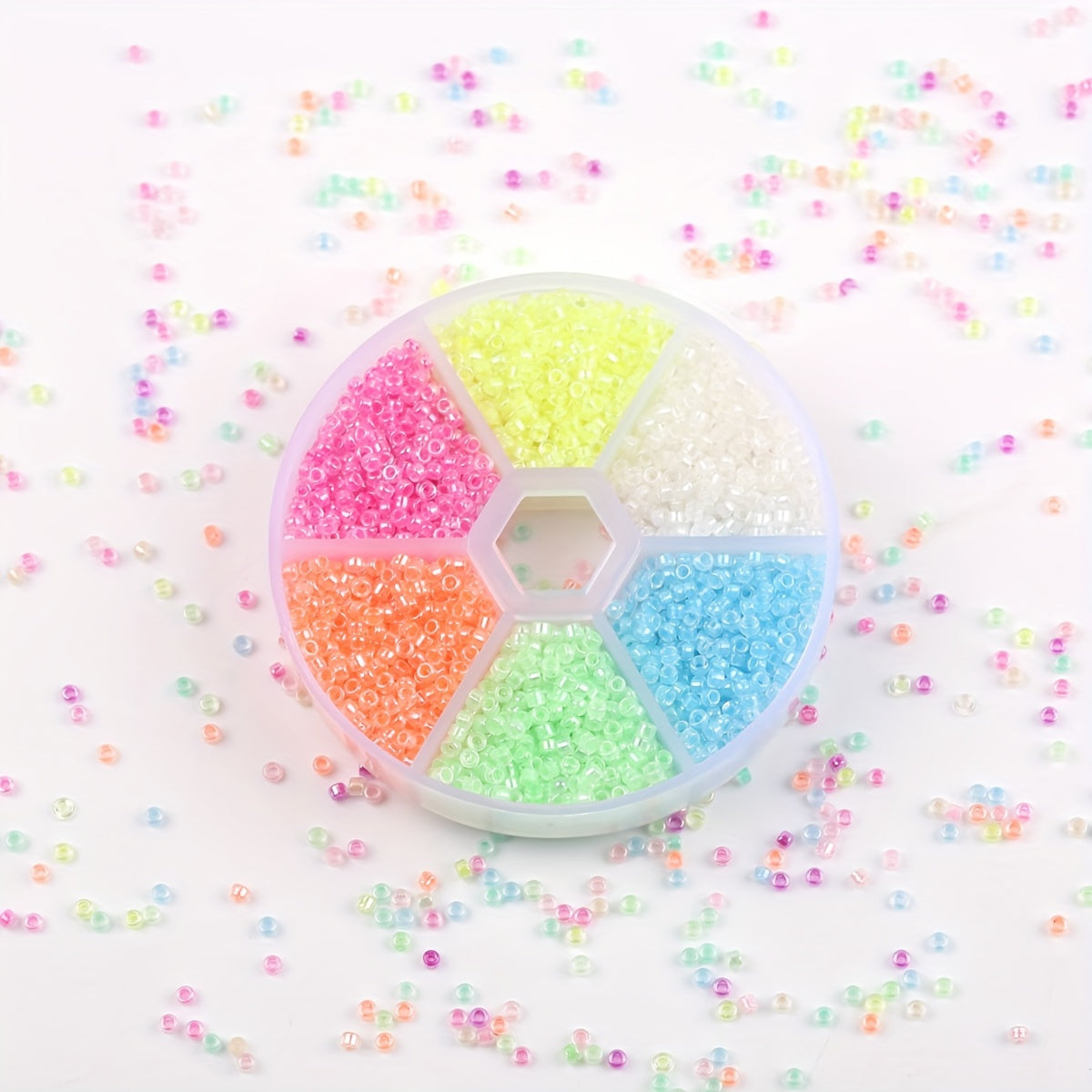 Glow-in-the-Dark Glass Beads for Jewelry Making, Crafting, DIY Accessories