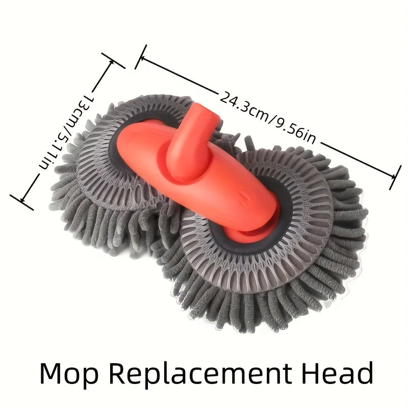 Yorqinlik uchun maxsus cho'tka boshli va teleskopik mop bilan avtomobilni tozalash to'plami