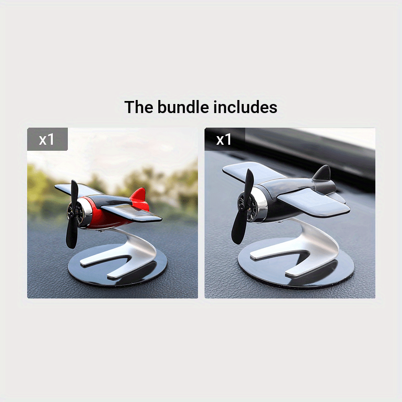 Solar-Powered Car Interior Decoration Creative Central Control Panel Ornament