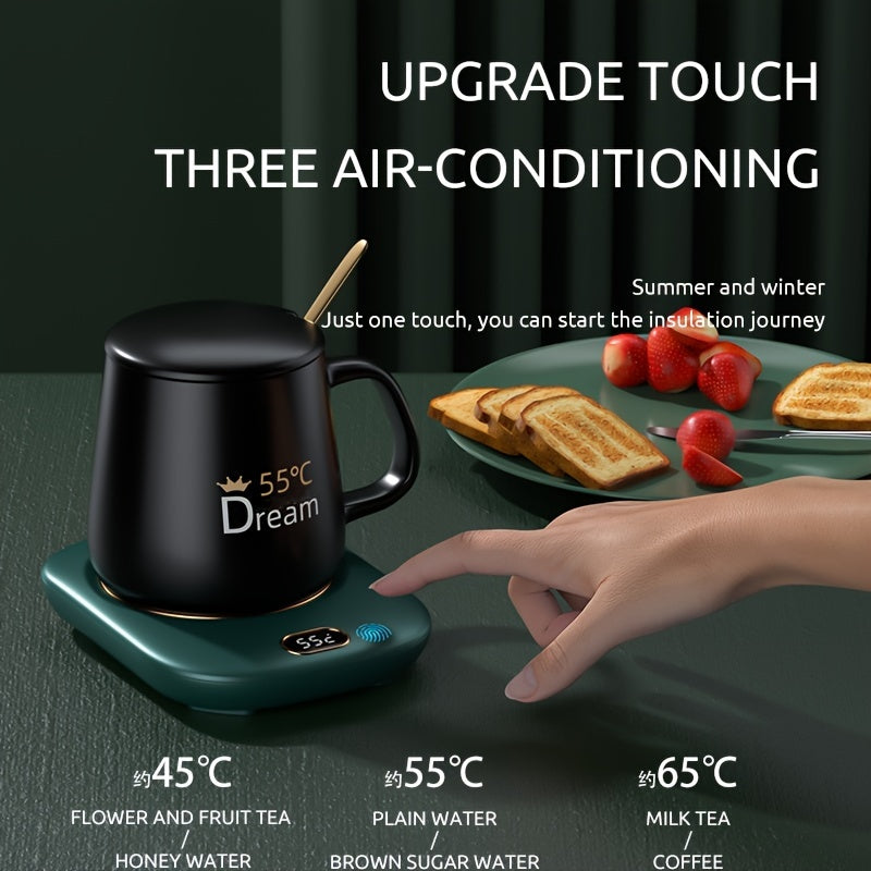 Electric Heating Pad for Home Office Desk with 3 Warmth Settings