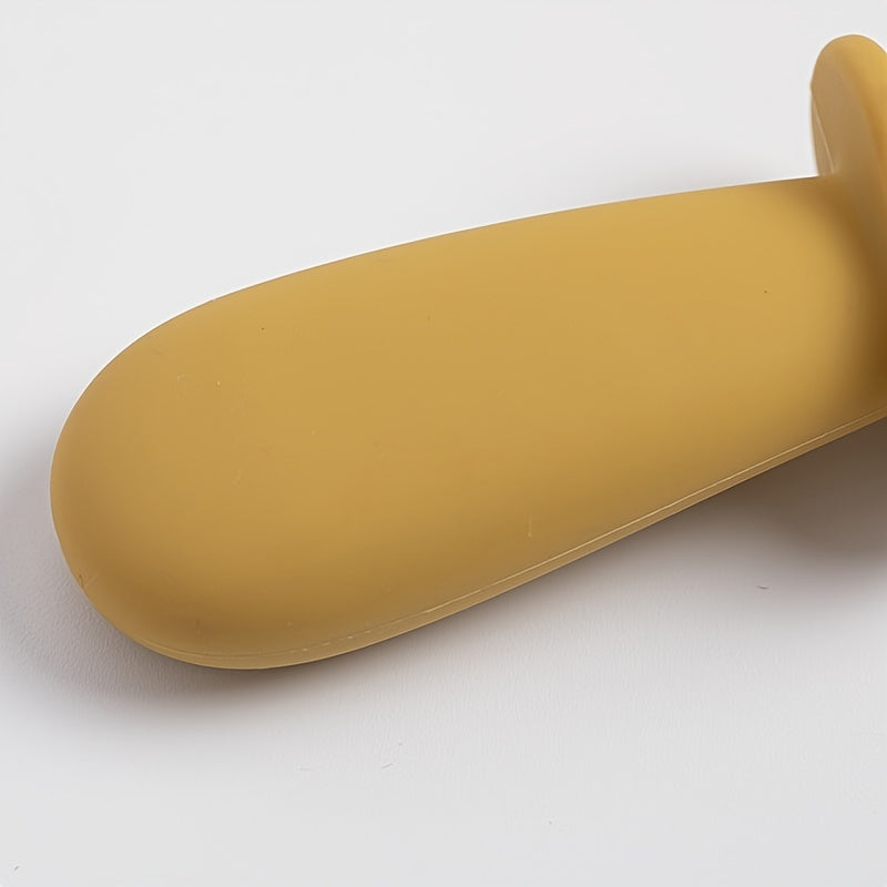 2 ta bolalar qoshiq va vilkalar to'plami, mustahkam ranglarda, zanglamaydigan po'lat va silikon materialidan tayyorlangan - bolalar uchun mukammal idish-to'plam, chaqaloq ovqatini berish uchun ideal