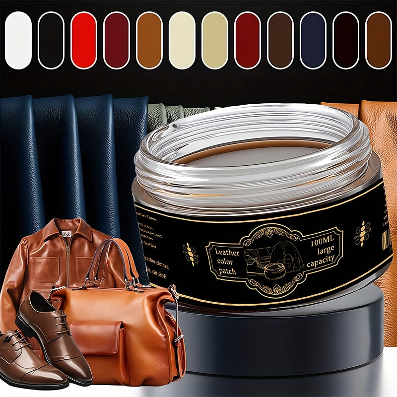 Large Capacity Faux Repair Paste for Shoes Bags Furniture White 100ml