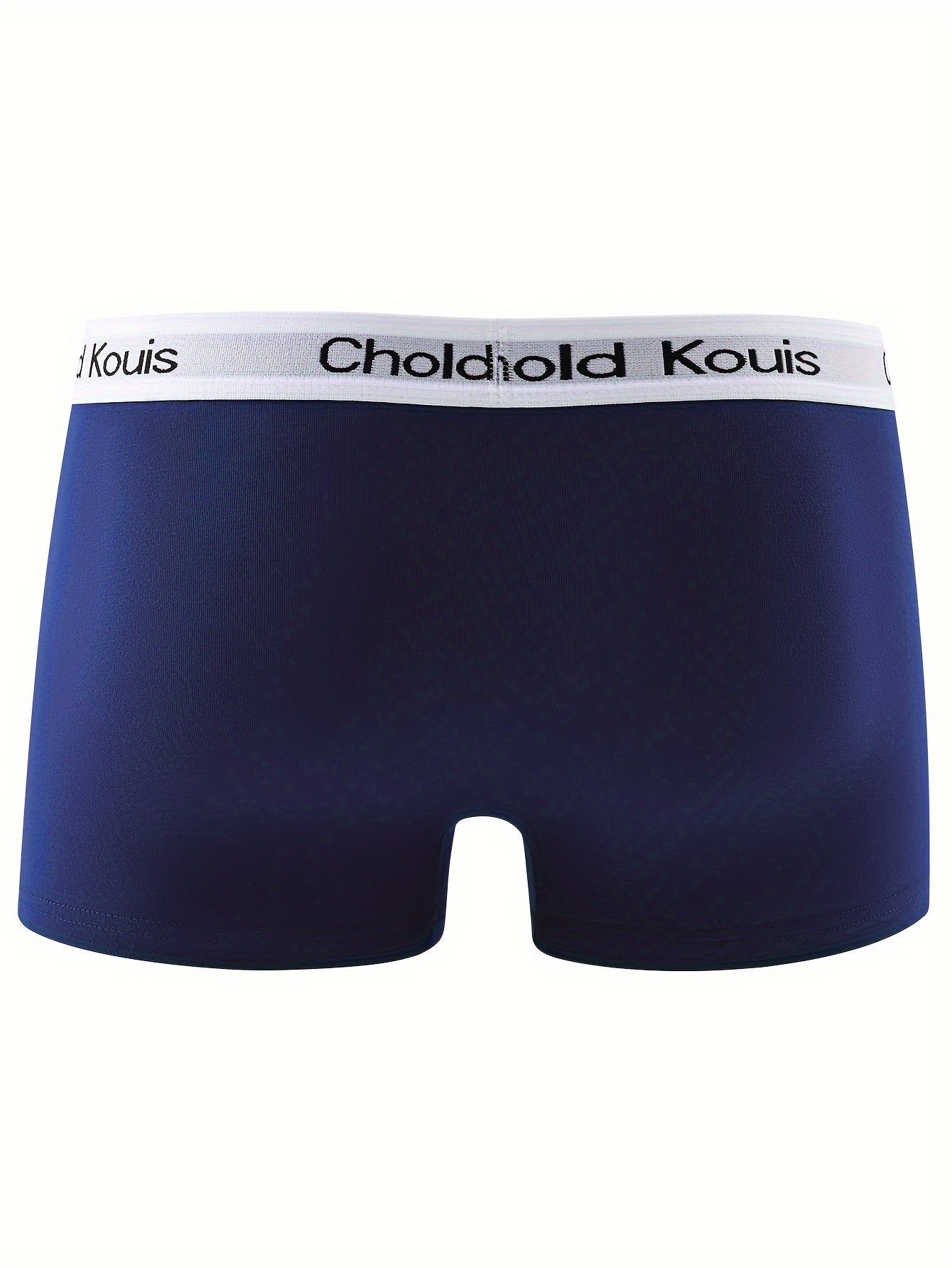 Men's Boxer Briefs Breathable Stretchy Polyester Spandex Casual Underwear Set