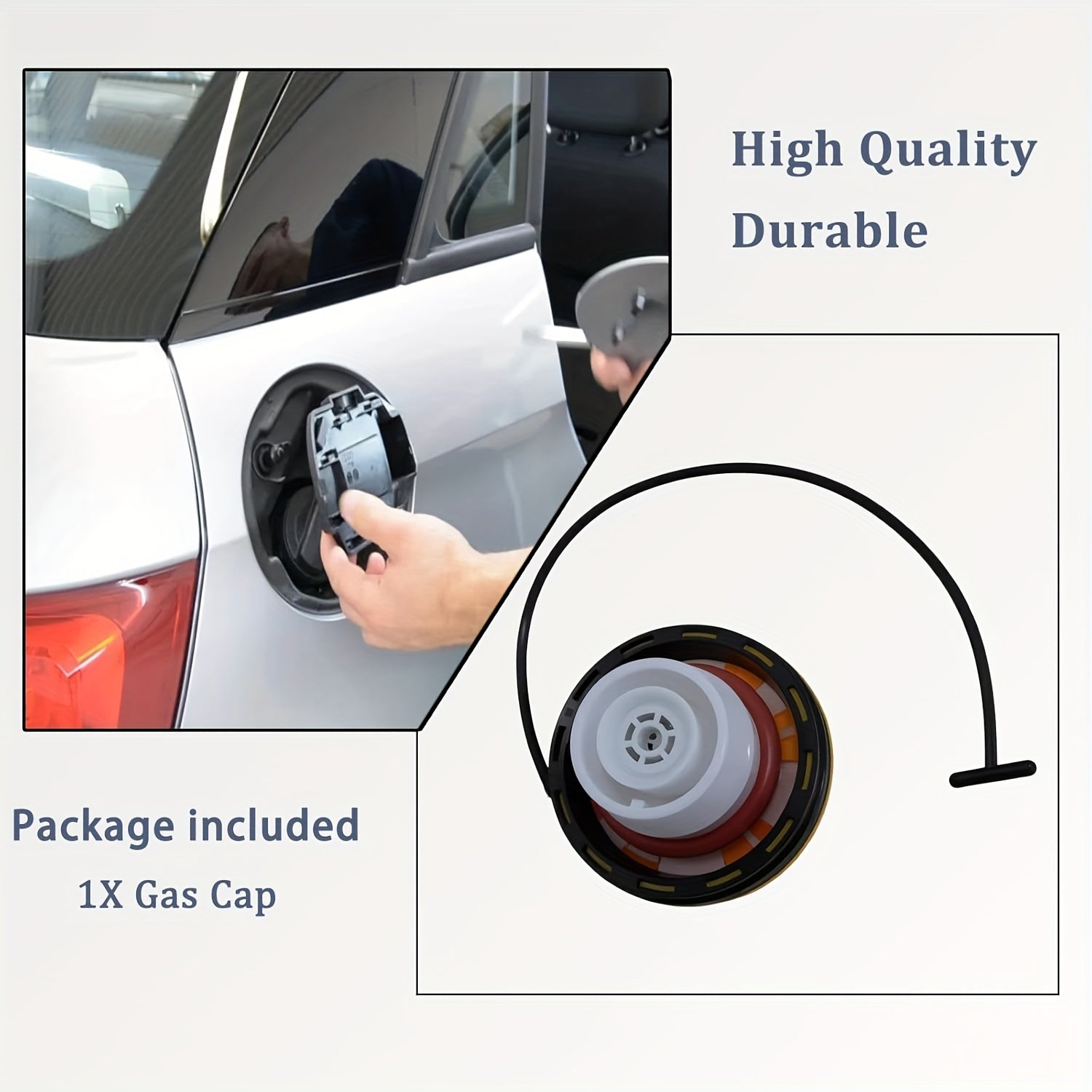 Fuel Lid Fuel Cap for Silverado, Suburban 1500 2500HD 3500HD Replacement