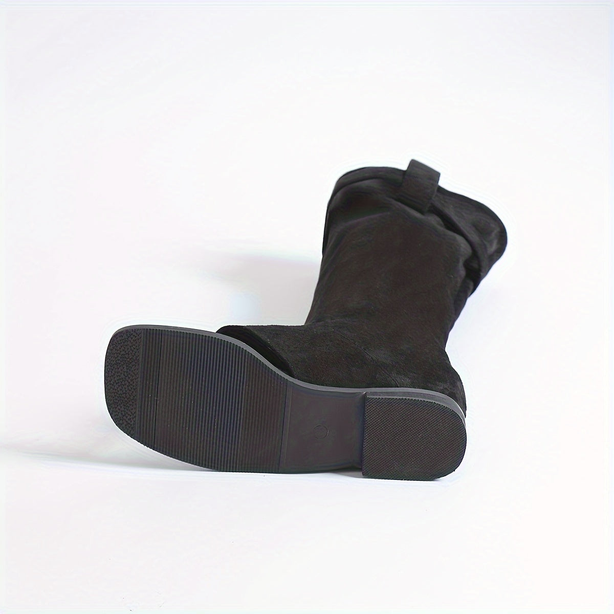 Женские сандалии-ботинки вестерн с бахромой из бархата и носком в стиле ковбой