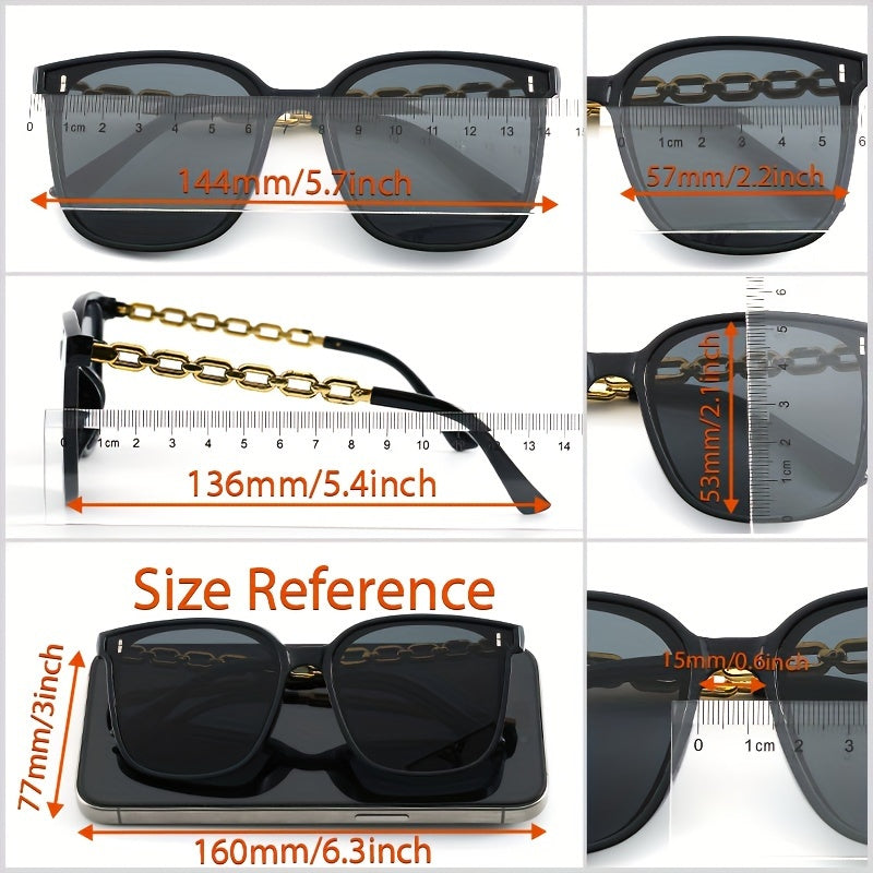 Men's Casual Black Frame Glasses Set for Fashion and Everyday Wear