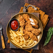 Набор из 4 десертных тарелок из нержавеющей стали диаметром 26,01 см, круглые сервировочные блюда, золотистые металлические подносы для салата, стейка