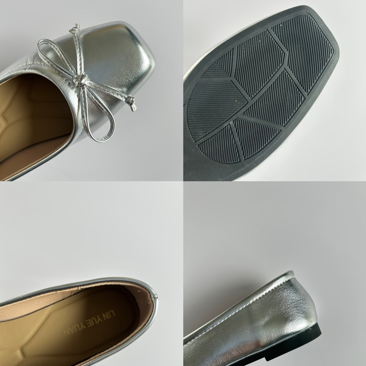 Women Mary Jane Flats Synthetic Cover Square Toe Slip-On Casual Shoes