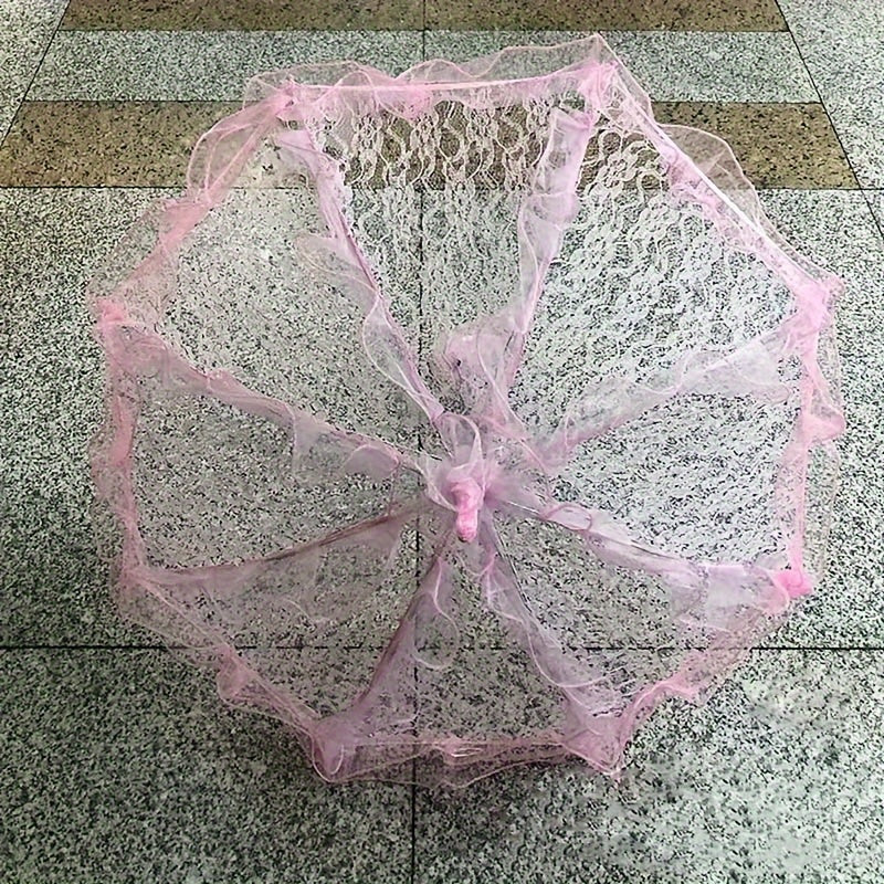 To'ylar, fotosuratlar va tadbirlar uchun to'qilgan kelinning soyaboni