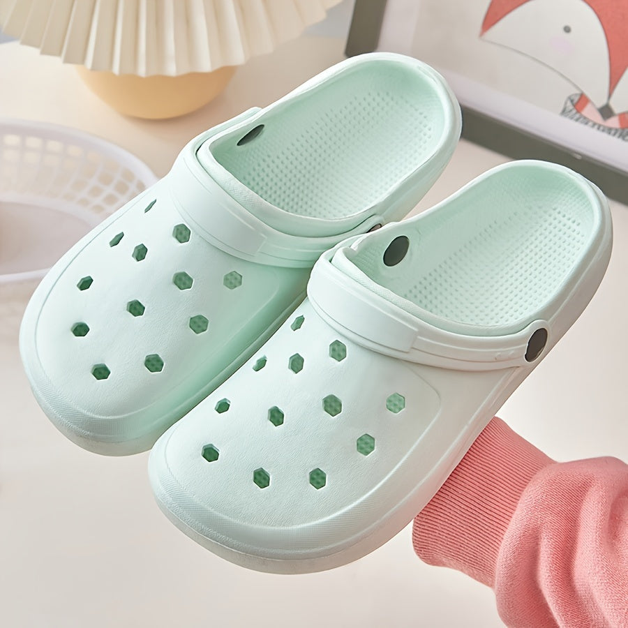 Uniseks EVA shippaklar, osongina kiyinadigan bog' toshlari, nafas oladigan, sirpanmaydigan, tashqarida foydalanish uchun