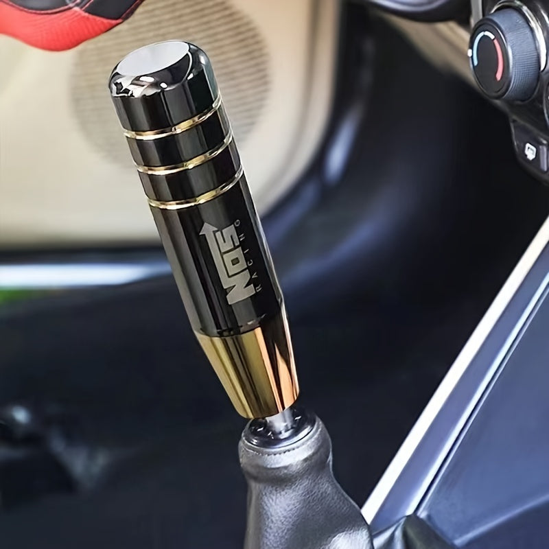 Universal Aluminum Alloy Gear Shift Knob 13cm Auto Manual Accessory