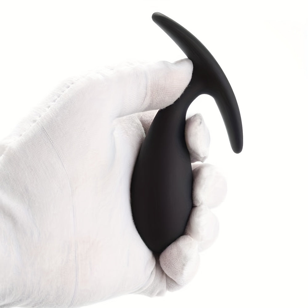 Adult Silicone Anal Plug Small Wearable Dilator for Men Women